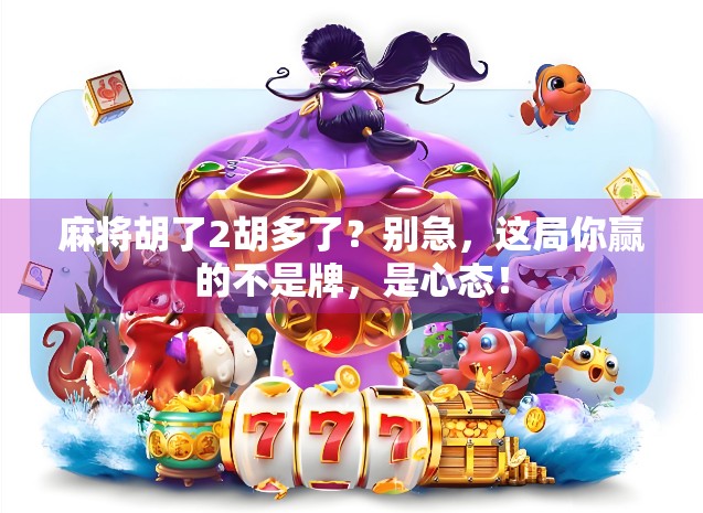 麻将胡了2胡多了？别急，这局你赢的不是牌，是心态！